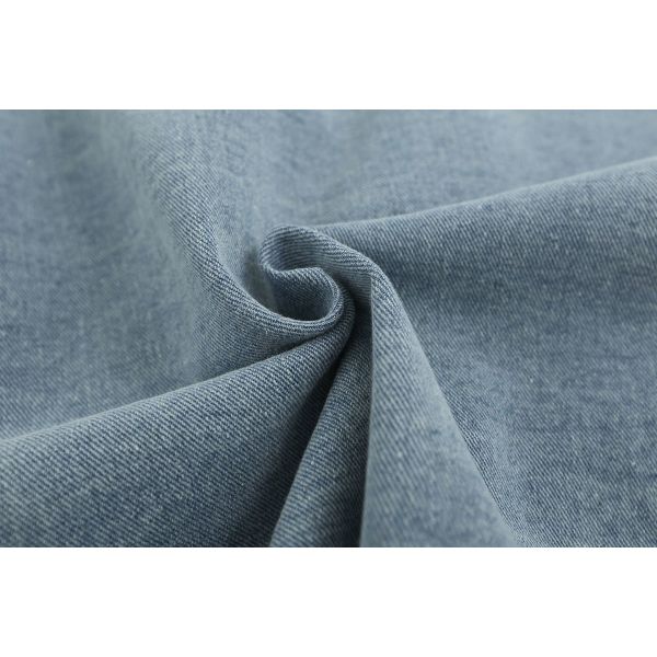 Funny cartoon heavy embroidery washed denim short-sleeved shirt 6