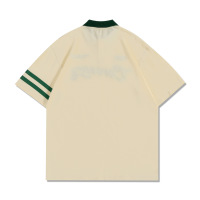 Lapel short-sleeved T-shirt Hong Kong style loose short-sleeved POLO 3
