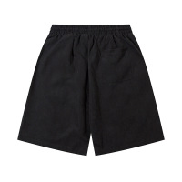 Men's star and letter print wide-leg sports shorts 8
