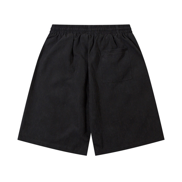 Men's star and letter print wide-leg sports shorts 8