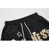 Men's star and letter print wide-leg sports shorts 8