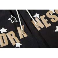 Men's star and letter print wide-leg sports shorts 8