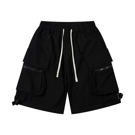 Work shorts men and women retro loose casual shorts 1