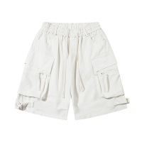 Work shorts men and women retro loose casual shorts 1