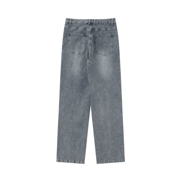 American retro wide-leg jeans 39