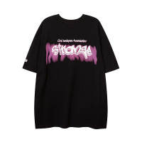 Cartoon short-sleeved T-shirt casual street loose T-shirt 28