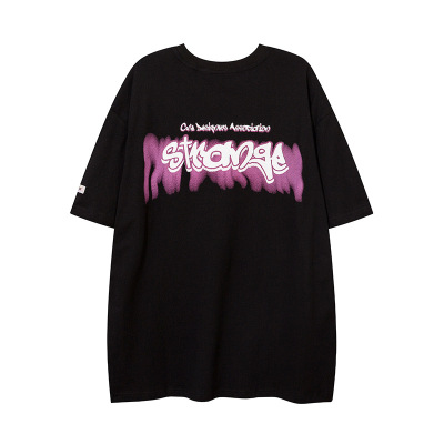 Cartoon short-sleeved T-shirt casual street loose T-shirt 28