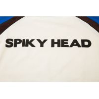 Short-sleeved T-shirt cotton patchwork contrast color top 53