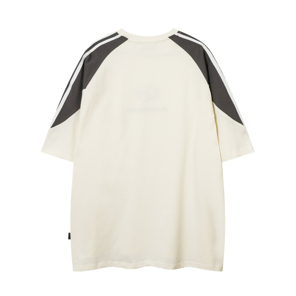 Short-sleeved T-shirt Cotton Ribbon Embroidered Top 55